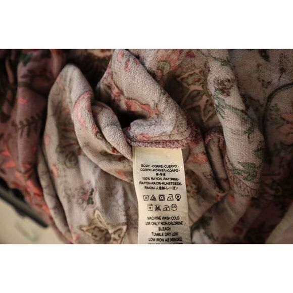 Free People OB580943 Women Sz S Purple Pretty & Free Off the Shoulder Romper - Picture 7 of 9